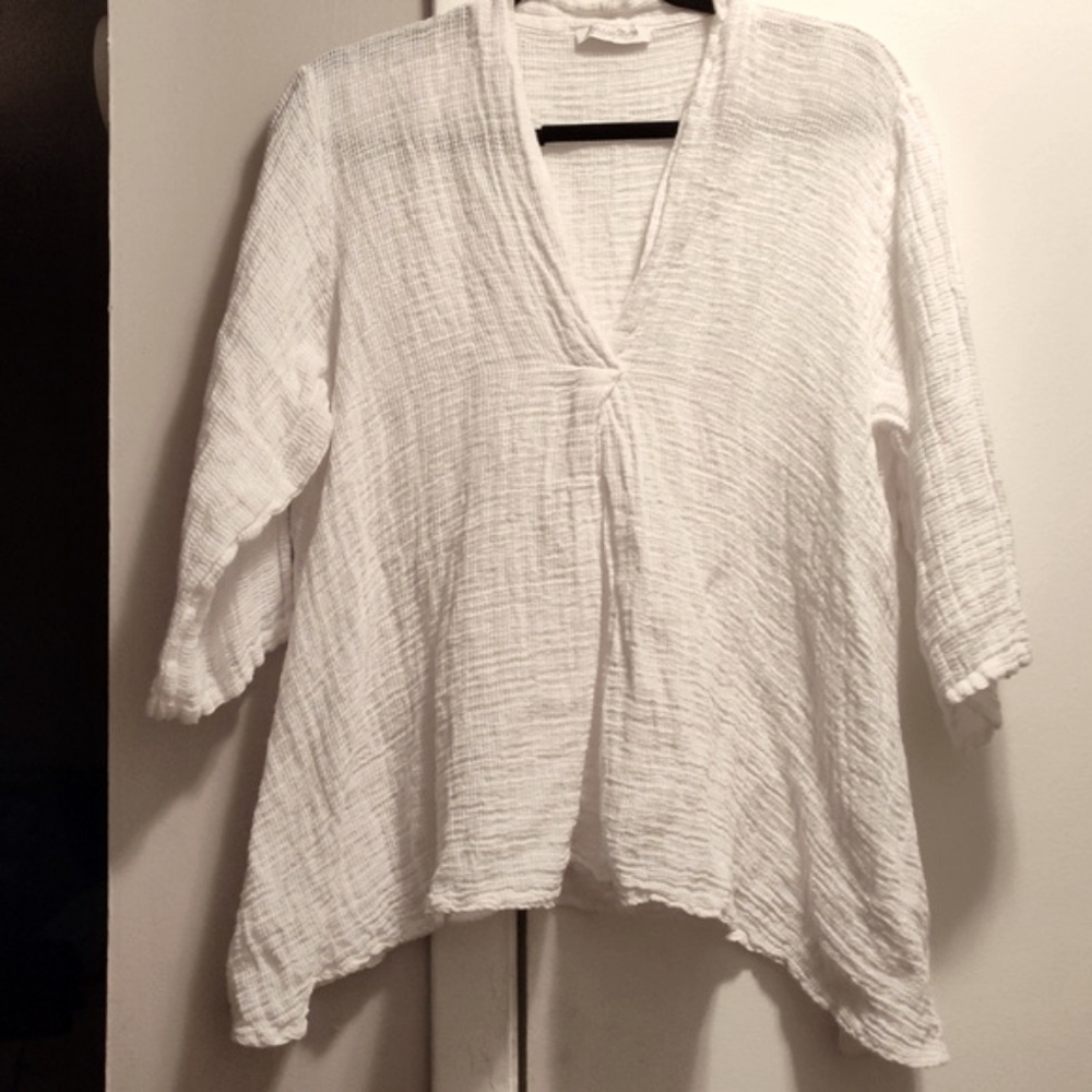 Gauzy top Made in Italy Top
